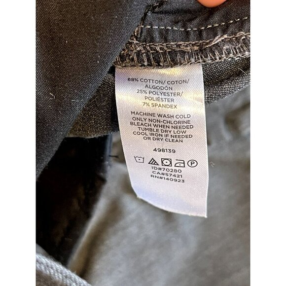 NWT LOFT Skinny Ankle Twill Gray Slacks Pants 4 Career business casual office - Picture 8 of 8